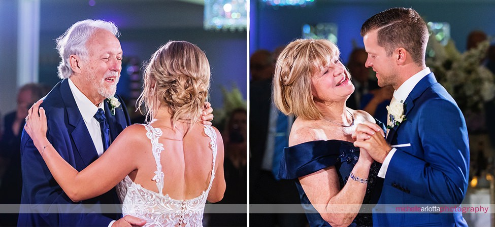 Crystal Point Yacht Club wedding new jersey reception