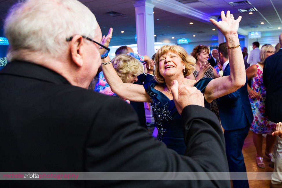 Crystal Point Yacht Club wedding new jersey reception