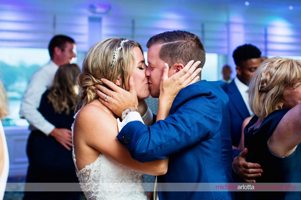 Crystal Point Yacht Club wedding new jersey reception