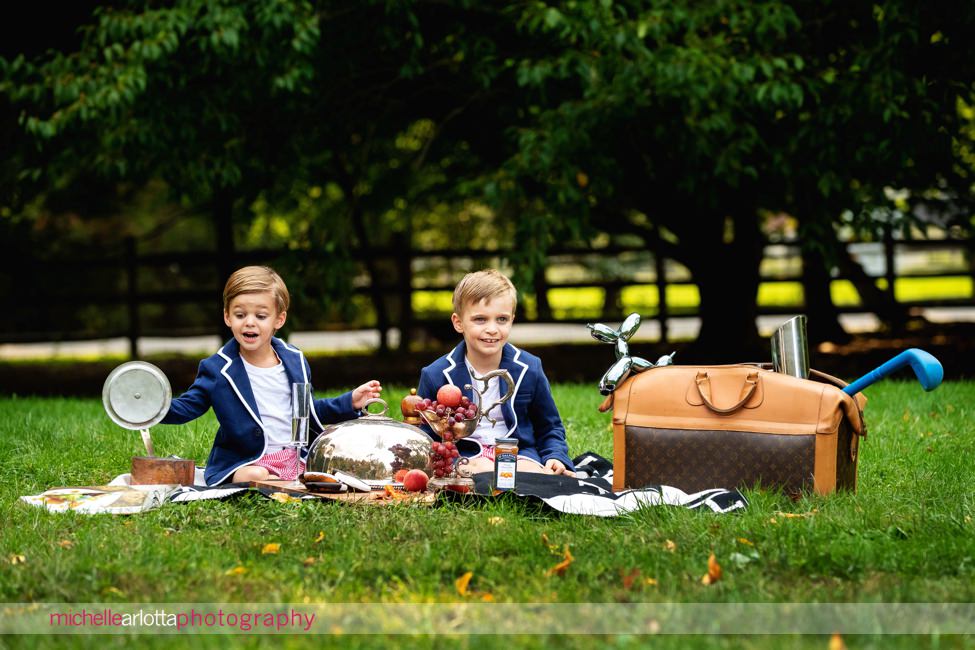 NJ candid family photography picnic