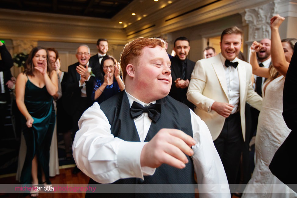 The Notary Hotel Pennsylvania wedding reception dancing