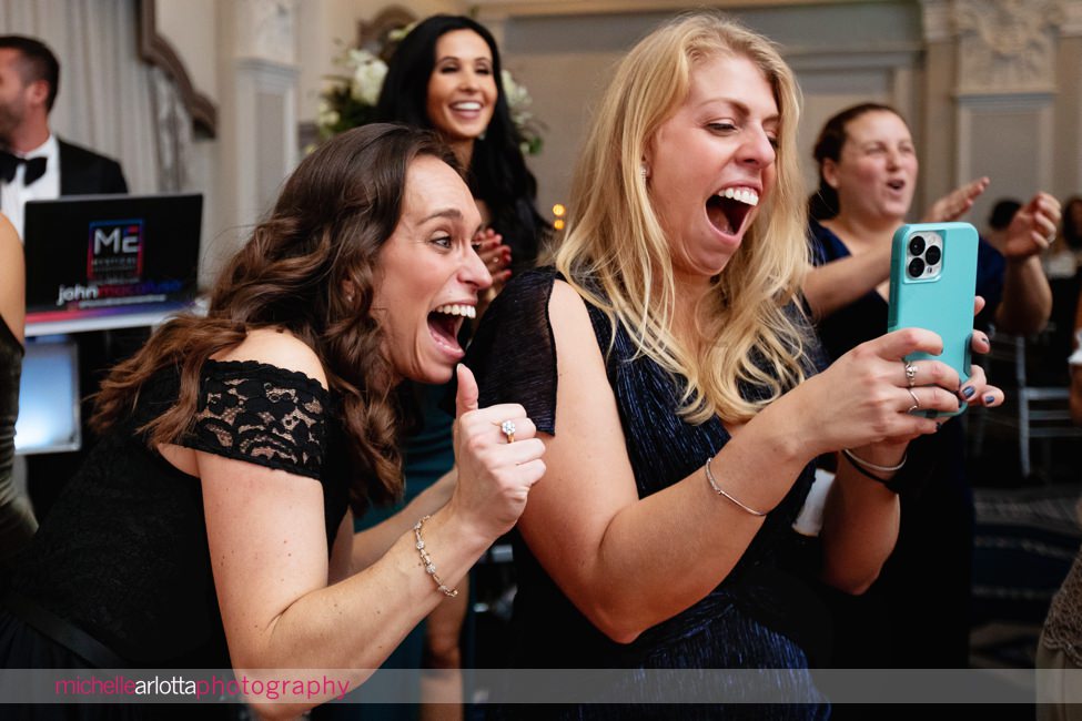 The Notary Hotel wedding reception dancing