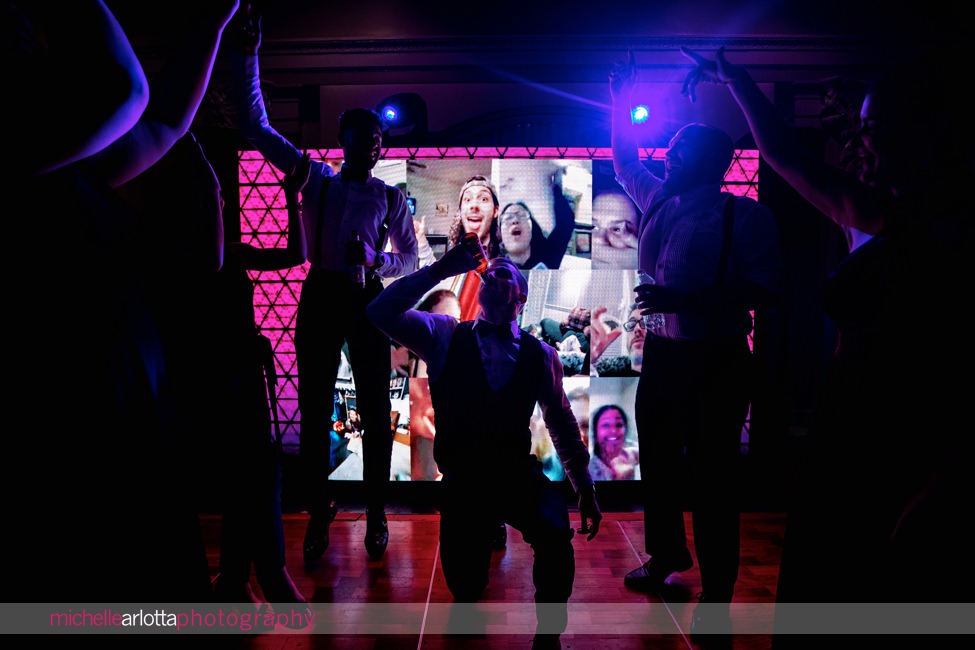 The Notary Hotel PA wedding reception dancing new year's eve