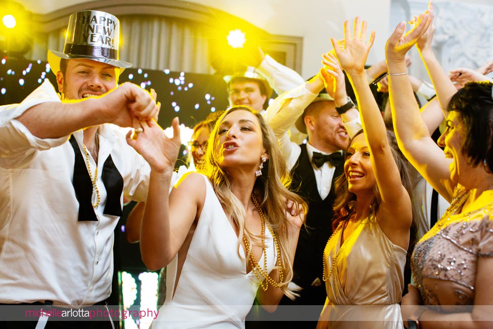 The Notary Hotel PA wedding reception dancing new year's eve