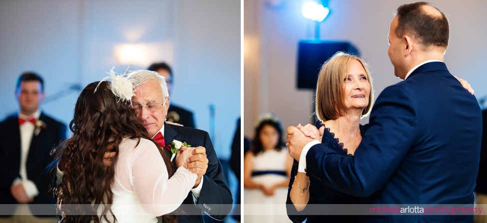 Renault Winery wedding parent dances champagne ballroom reception