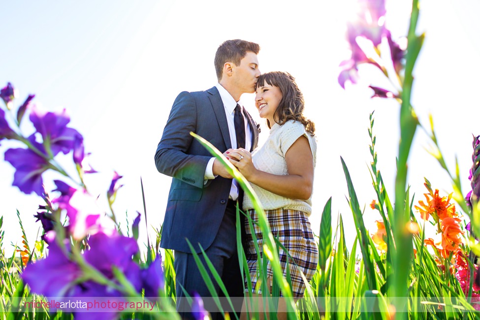 Holland Ridge Farm NJ proposal dahlias