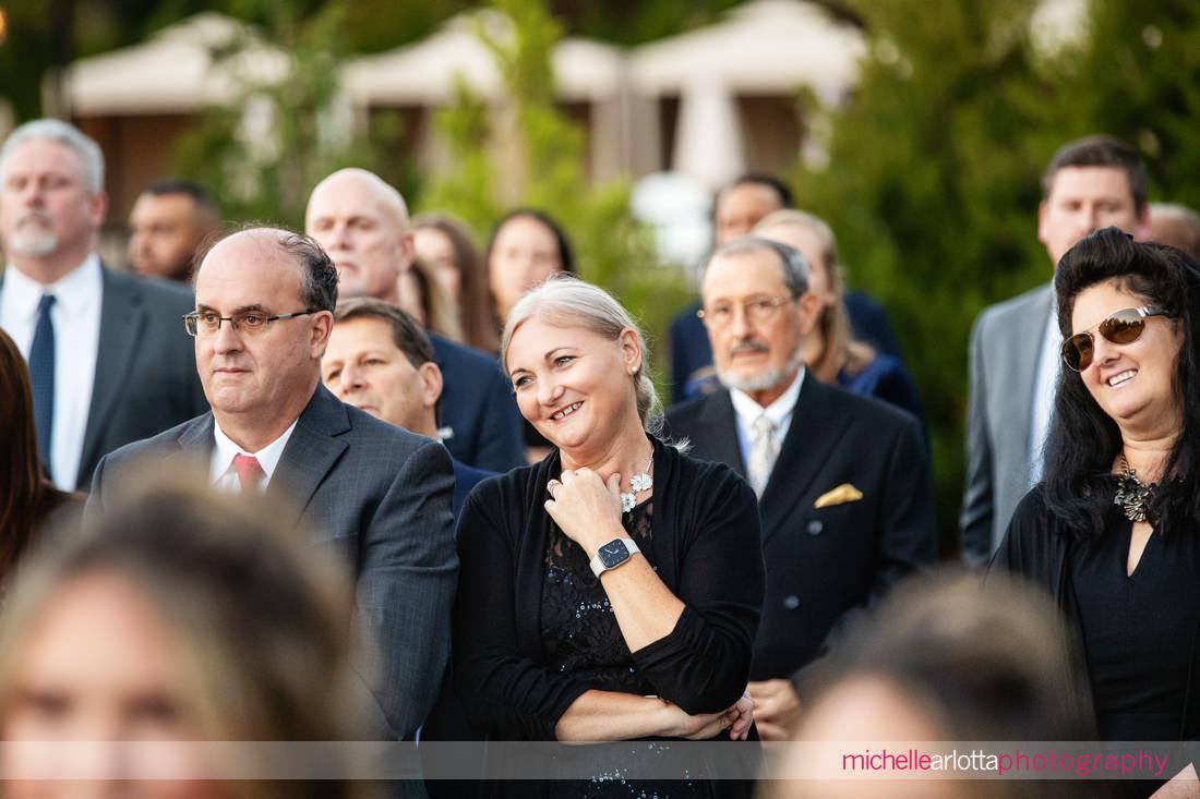 NJ outdoor wedding ceremony 