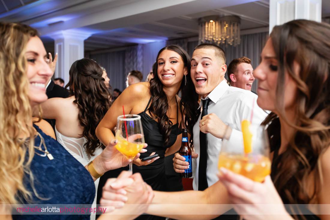 Edgewood Country Club wedding NJ reception dancefloor