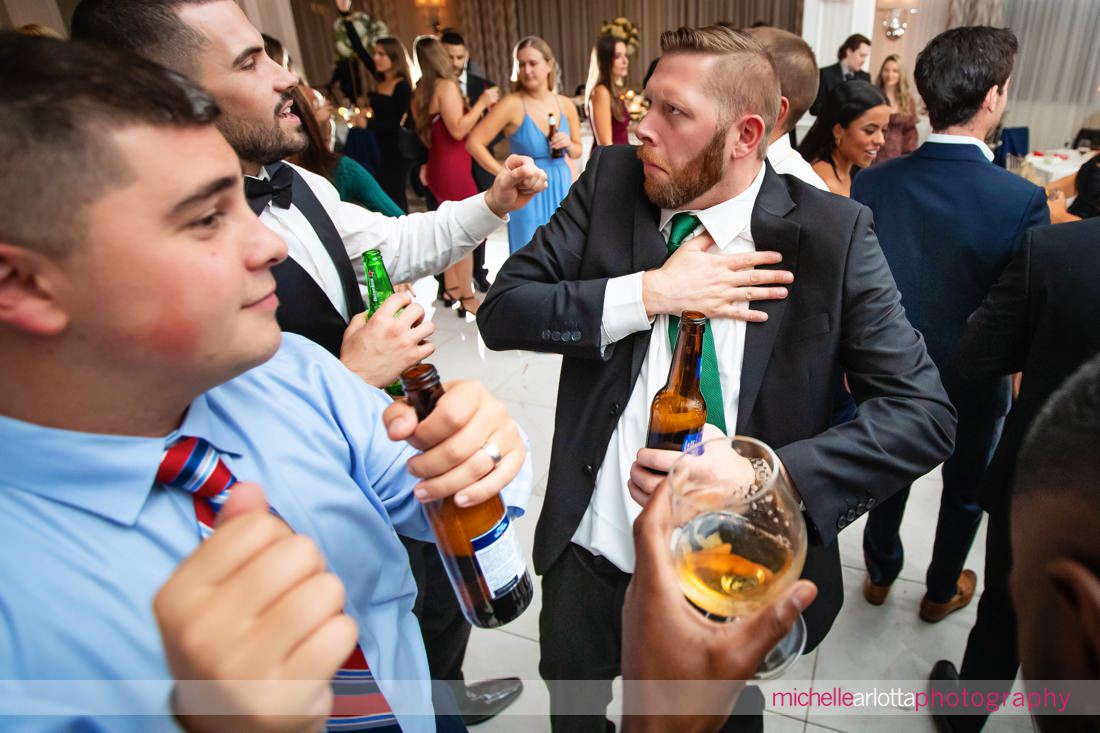 Edgewood Country Club wedding NJ reception dancefloor