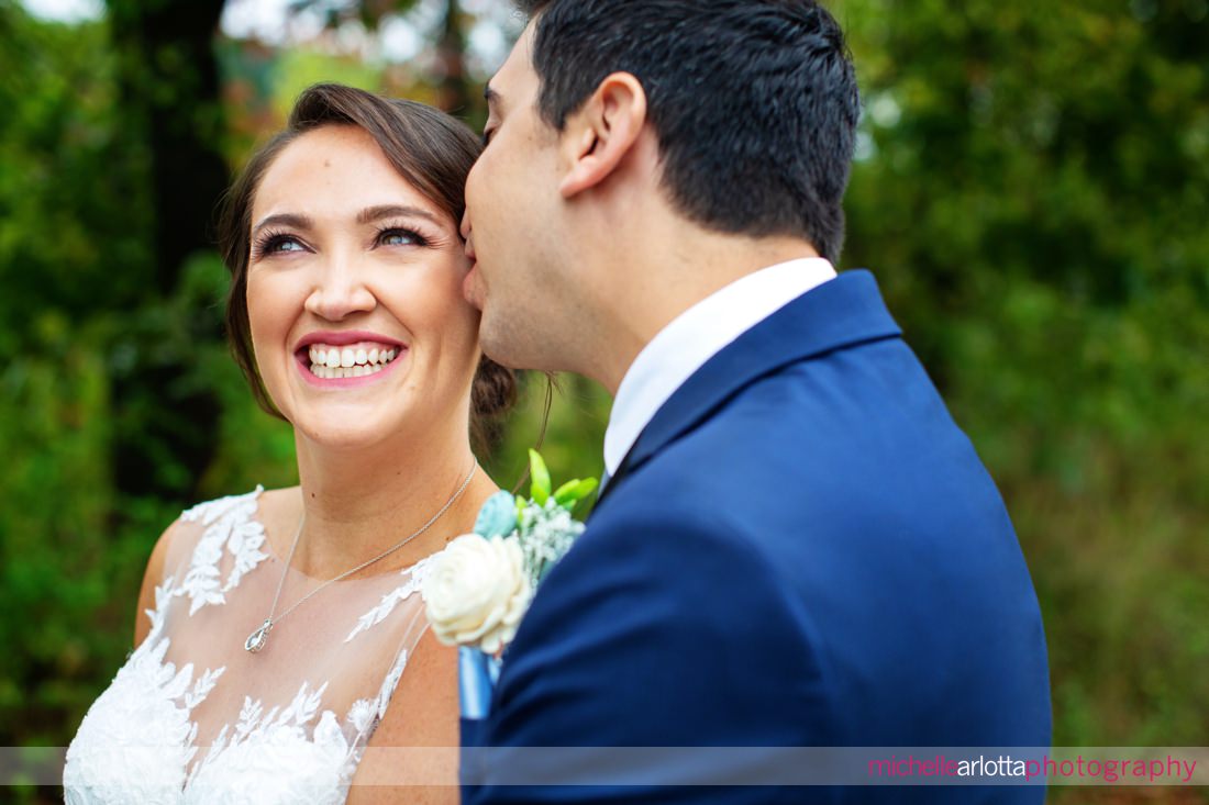 Phoenixville Franklin Commons Pa wedding bride and groom portraits