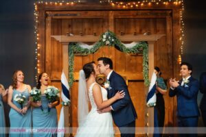 Phoenixville Pa indoor wedding ceremony