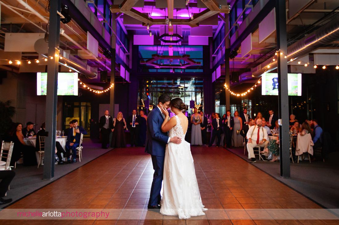 Franklin Commons Phoenixville Pa wedding reception first dance