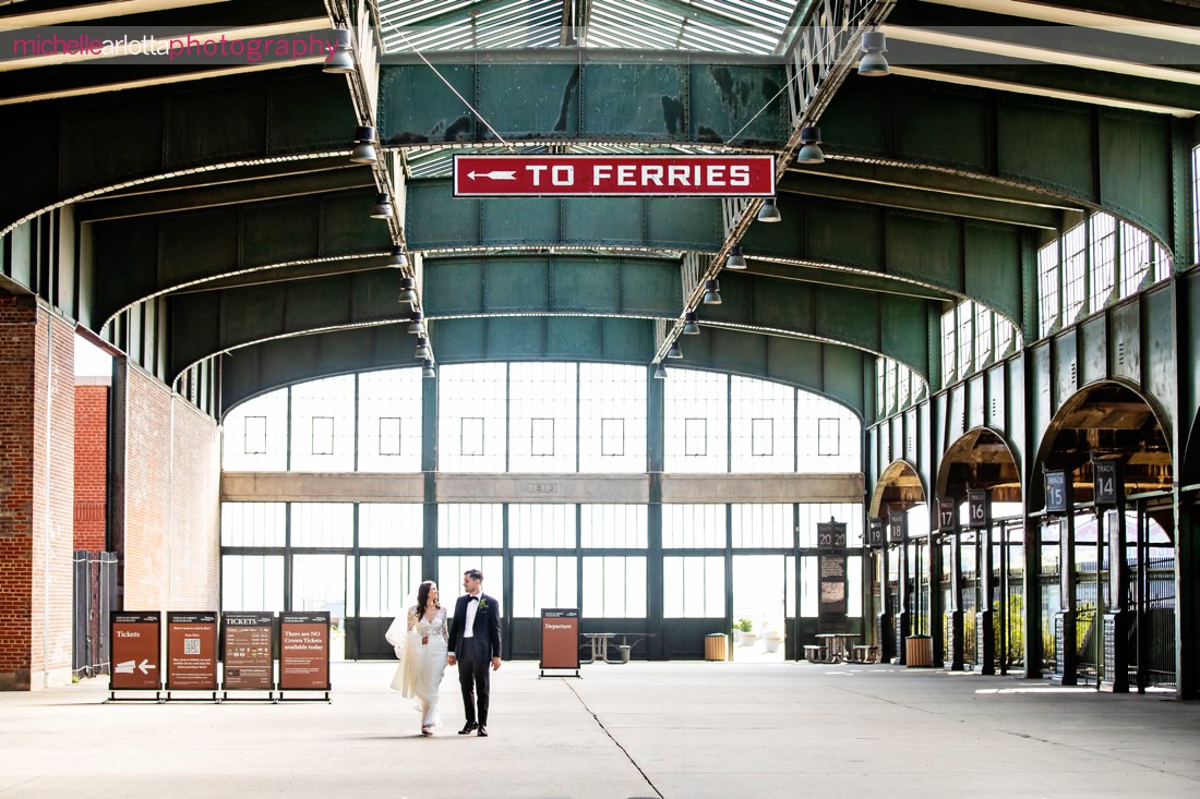 liberty state park jersey city wedding