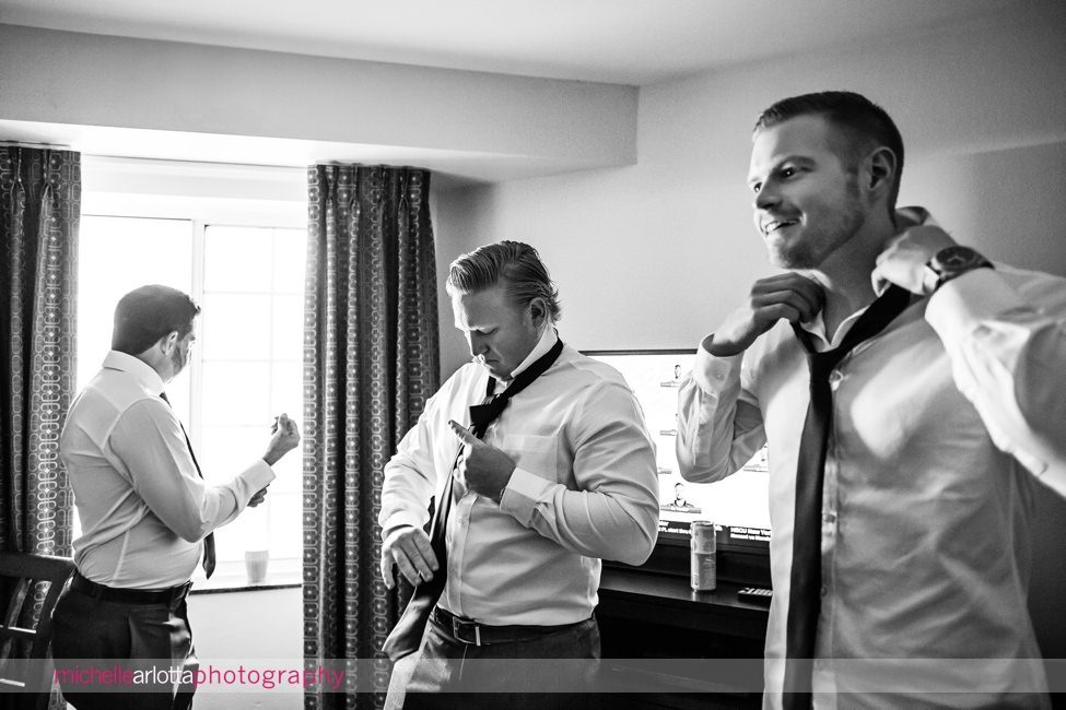 south jersey wedding groom prep