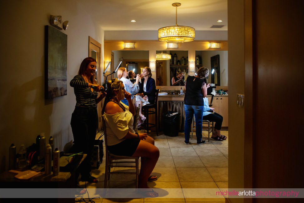 south jersey wedding bride prep