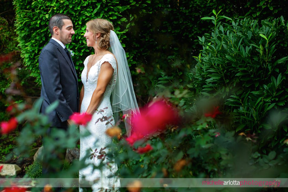 The Madison special events NJ bride and groom portrait