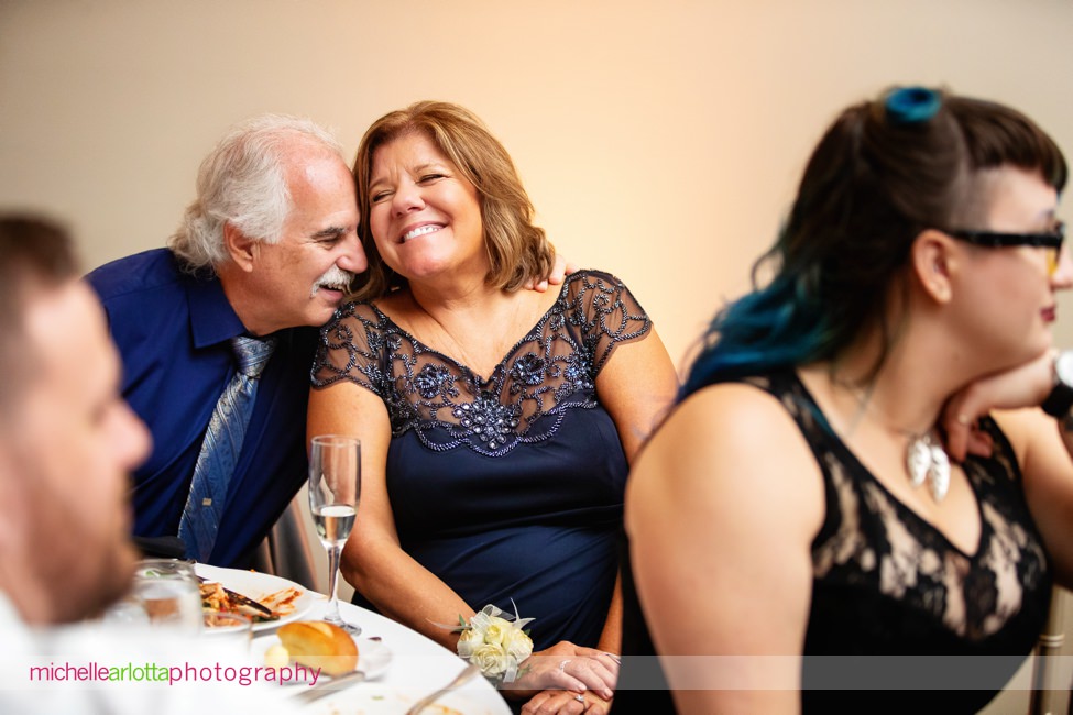 The Madison Riverside NJ wedding reception toasts