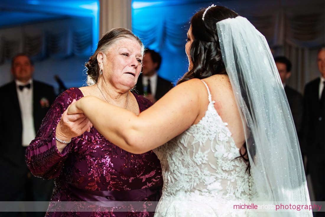 The Breakers on the Ocean NJ wedding reception bride dancing with mom