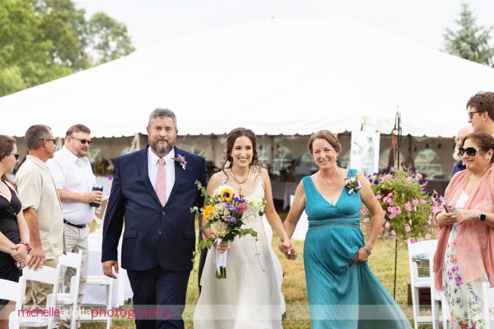 South Jersey Hammonton Summer Backyard wedding 