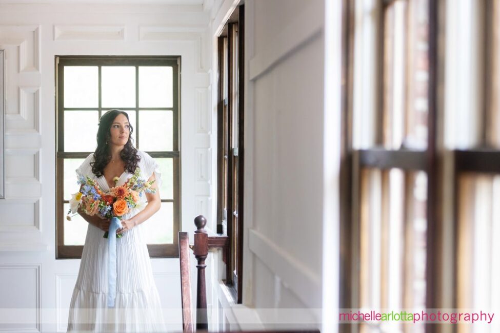 Landmark Venue Hotel Du Village New Hope PA bride portrait