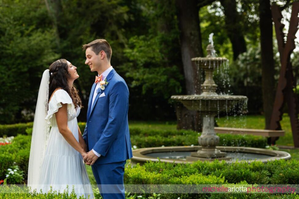 Hotel Du Village New Hope PA wedding Anthropologie boho bride and groom