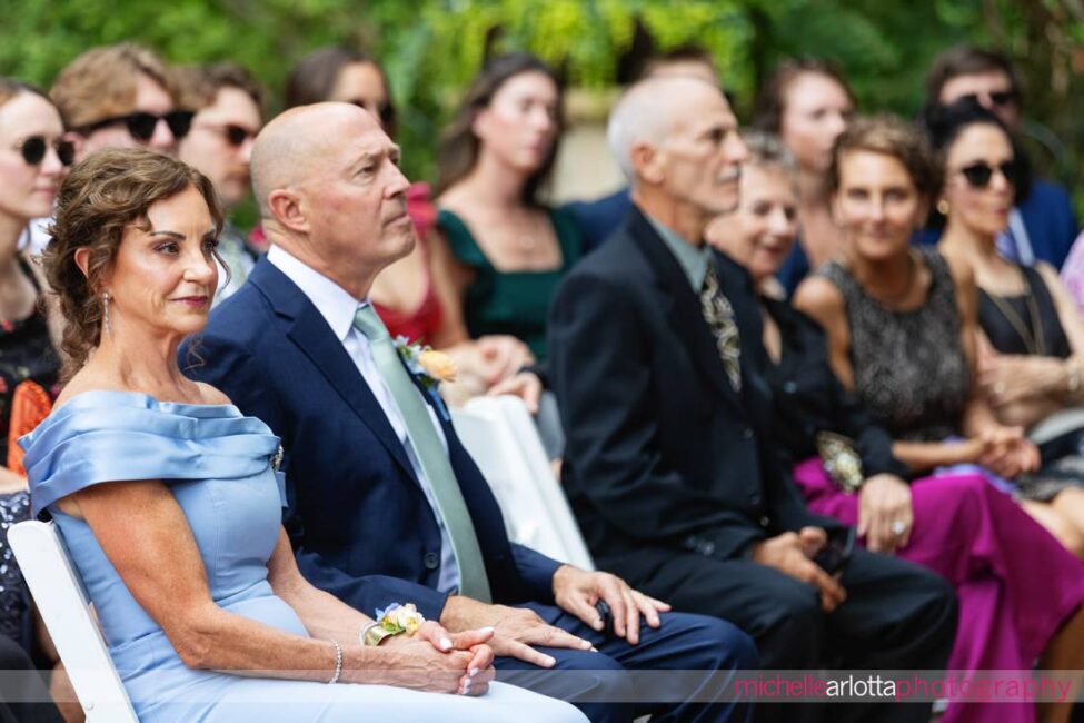 Landmark Venues Hotel Du Village New Hope PA outdoor wedding ceremony