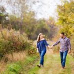 hunterdon county nj fall engagement photography