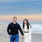 winter lbi family photo session