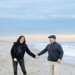 winter lbi family photo session