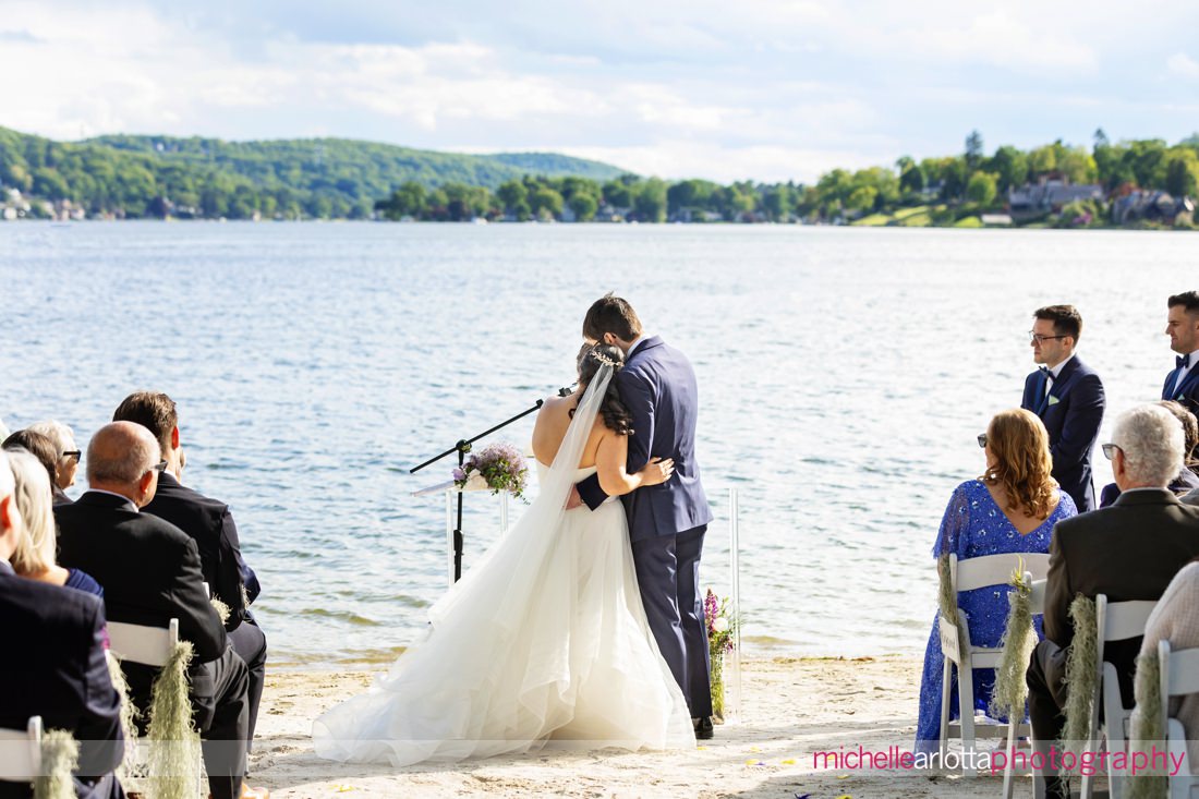 Lake Mohawk Country Club wedding ceremony