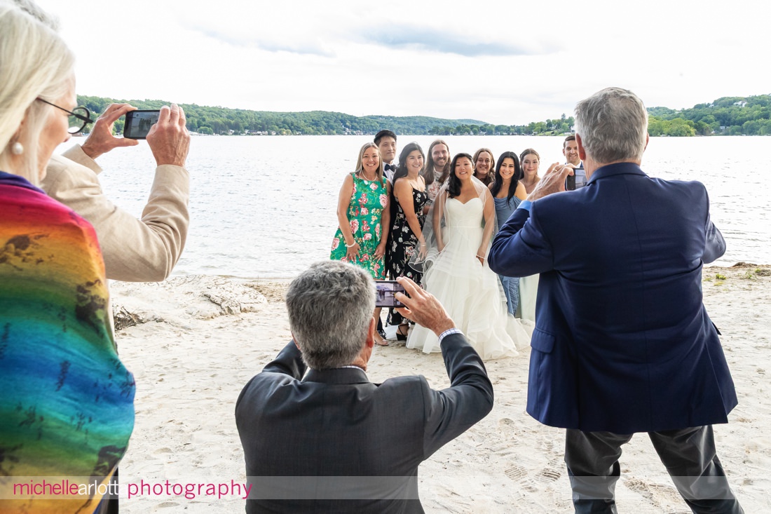 Lake Mohawk Country Club wedding ceremony