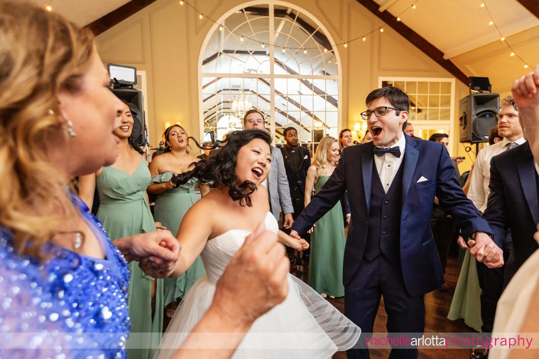 Lake Mohawk Country Club Spring Lakeside NJ Wedding reception