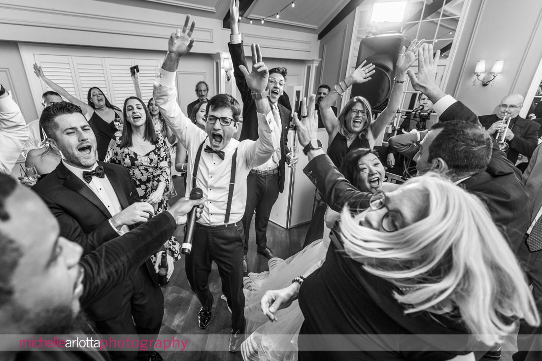 Lake Mohawk Country Club Spring Lakeside NJ Wedding reception