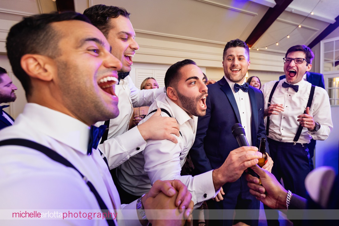 Lake Mohawk Country Club Wedding reception