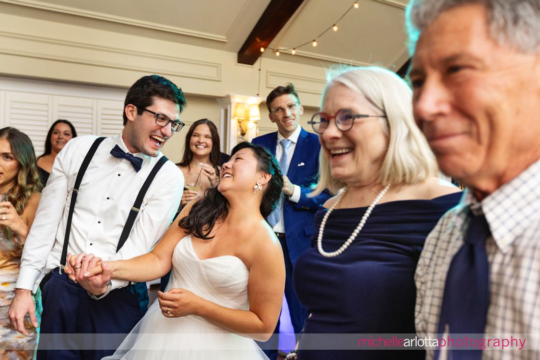 Lake Mohawk Country Club Spring Lakeside NJ Wedding reception