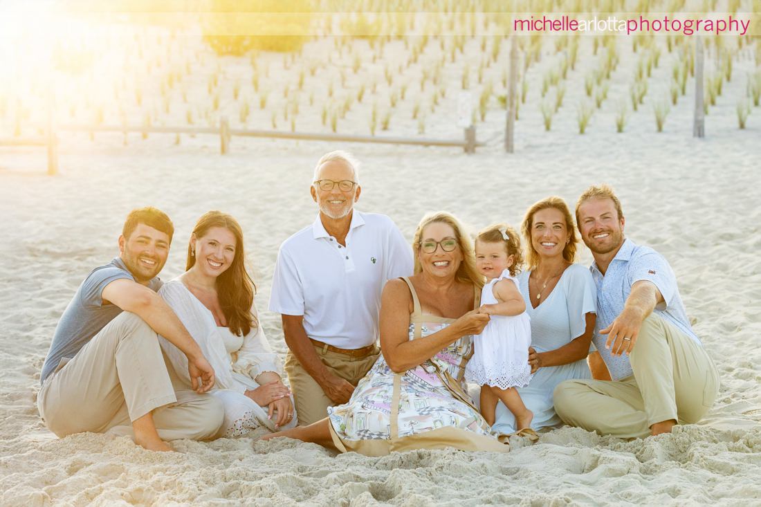LBI beach multigenerational family photos New Jersey