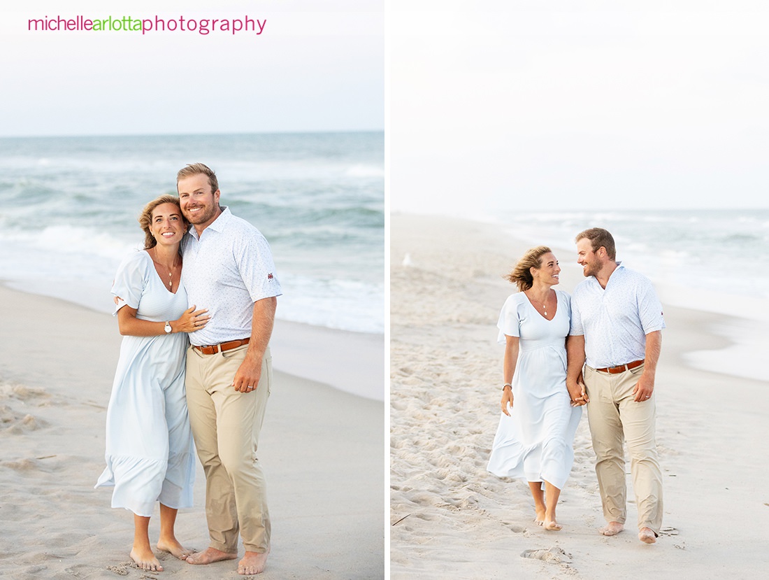 LBI couple photos on th beach NJ