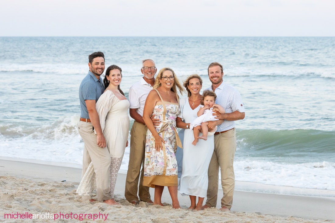 multigenerational family photo LBI beach family photos New Jersey