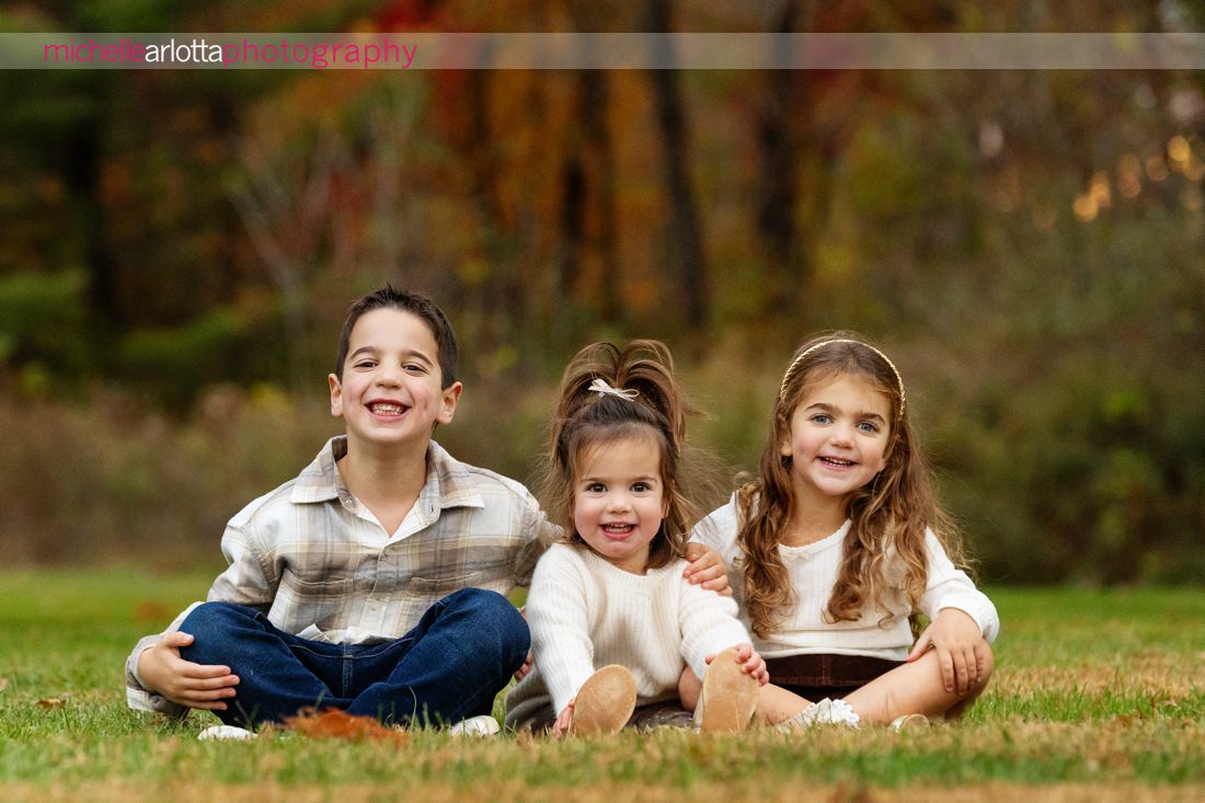 New Jersey fall family photo session