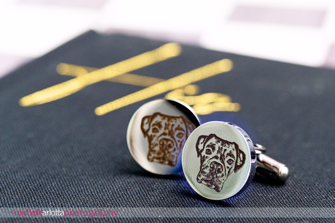 dog cufflinks