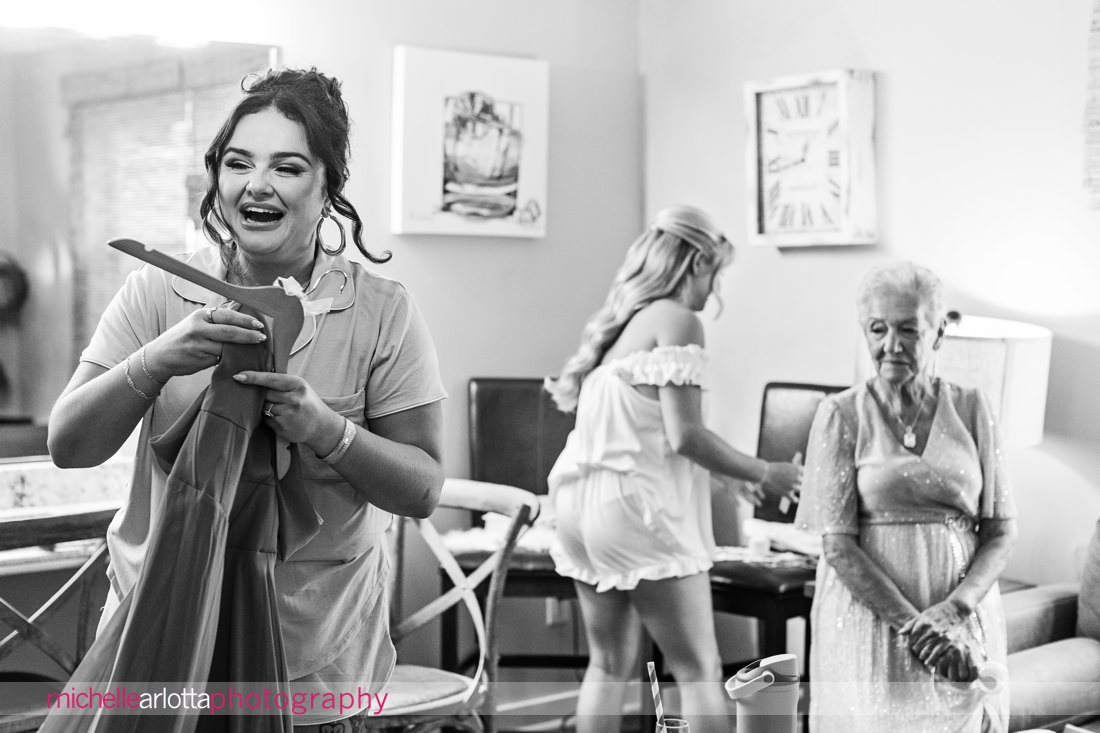 New Jersey wedding bride prep