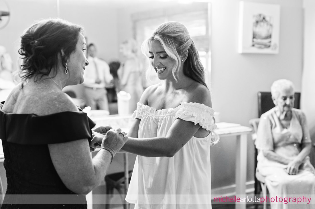 Perona Farms NJ bride prep