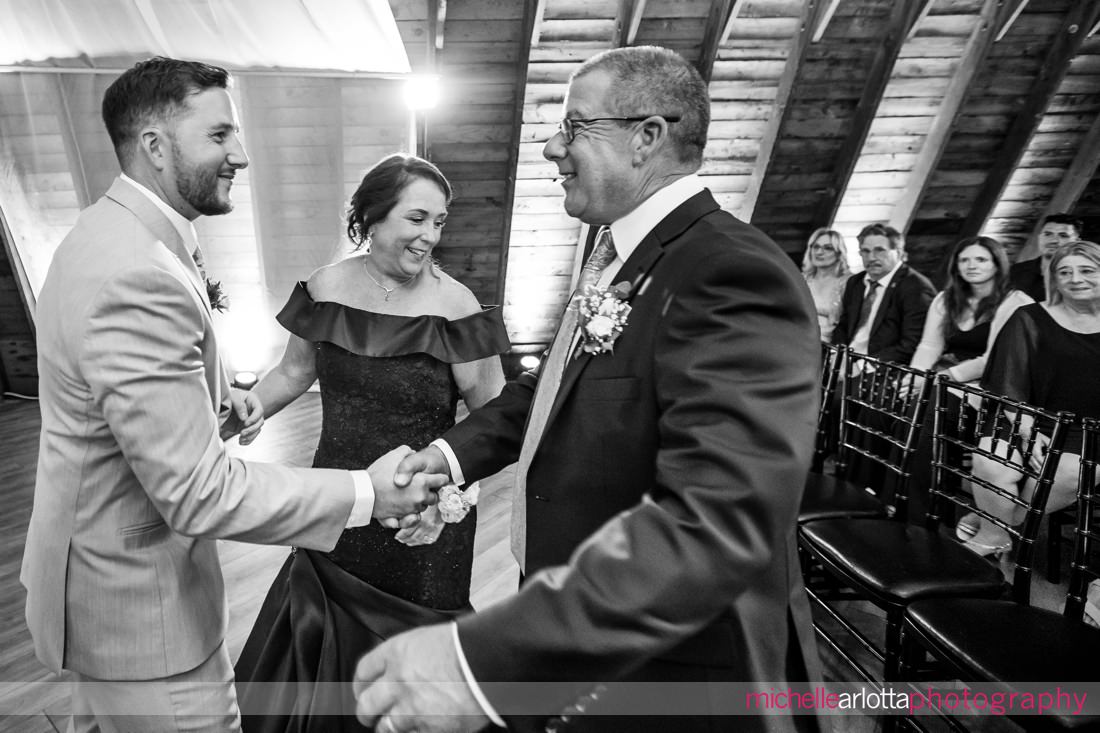 Perona Farms summer wedding ceremony