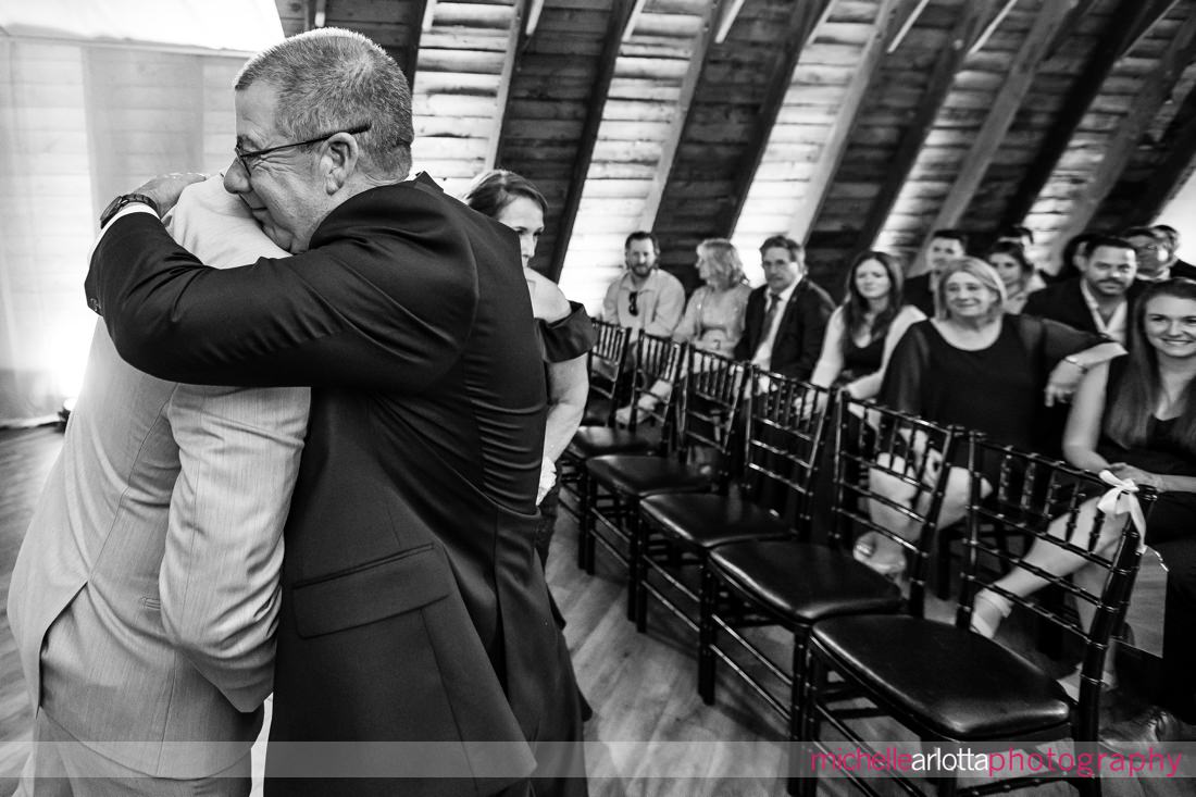 Perona Farms summer wedding ceremony