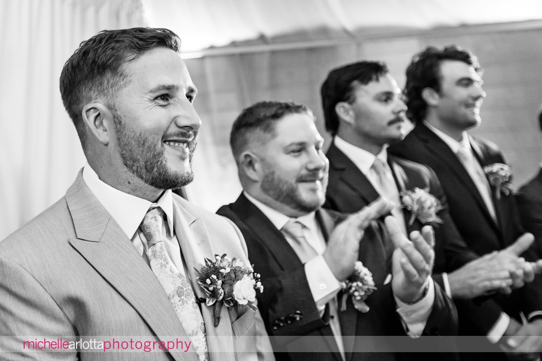 Perona Farms summer wedding ceremony