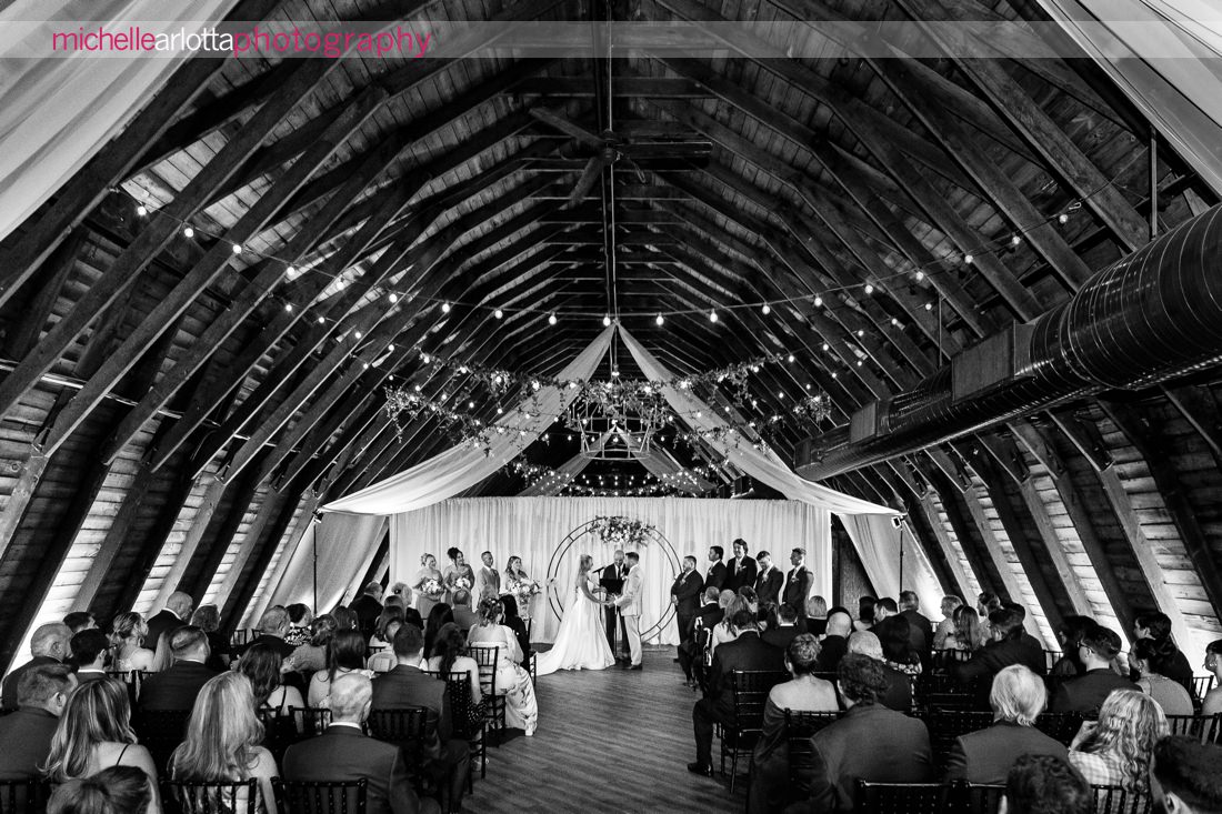 Perona Farms summer wedding ceremony