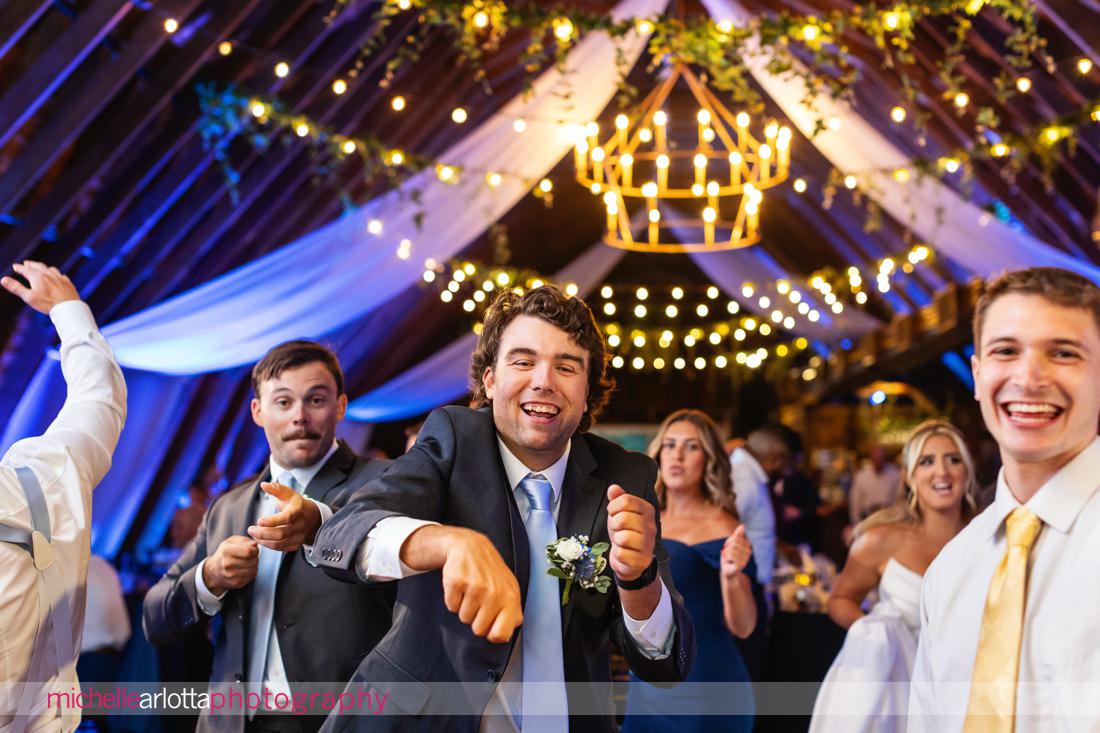 Perona Farms summer wedding reception NJ