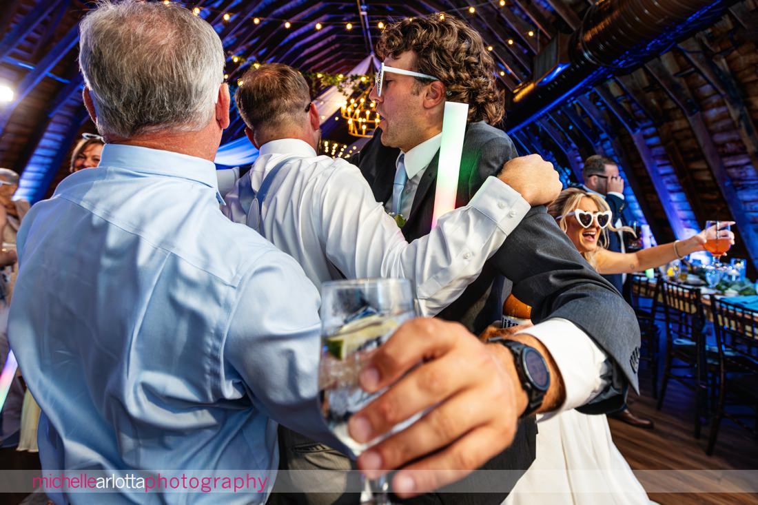 Perona Farms summer wedding reception NJ