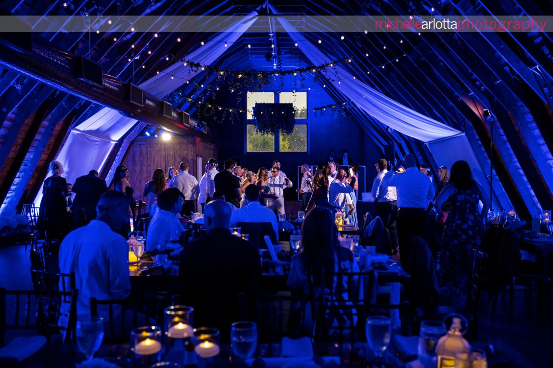 Perona Farms summer wedding reception NJ