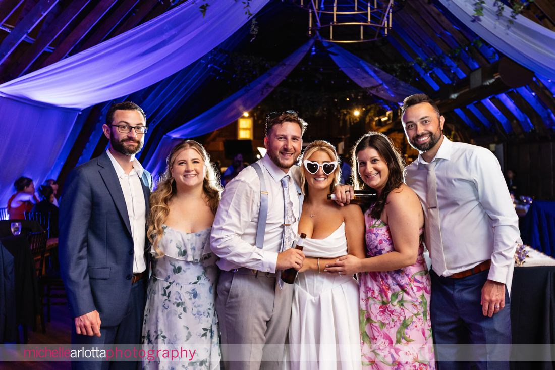 Perona Farms summer wedding reception NJ